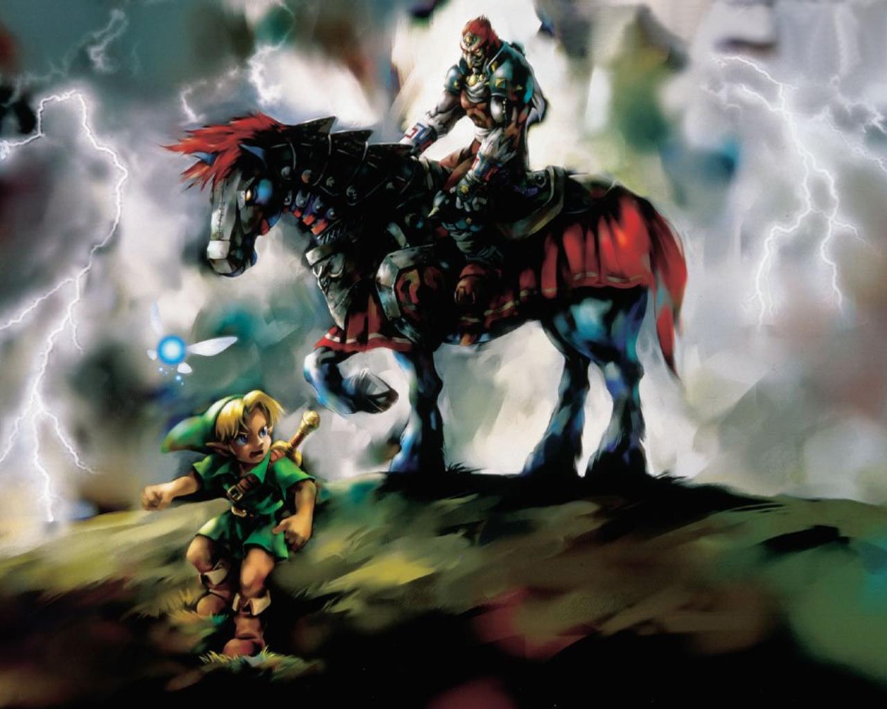 Zelda Ocarina Of Time - HD Wallpaper 