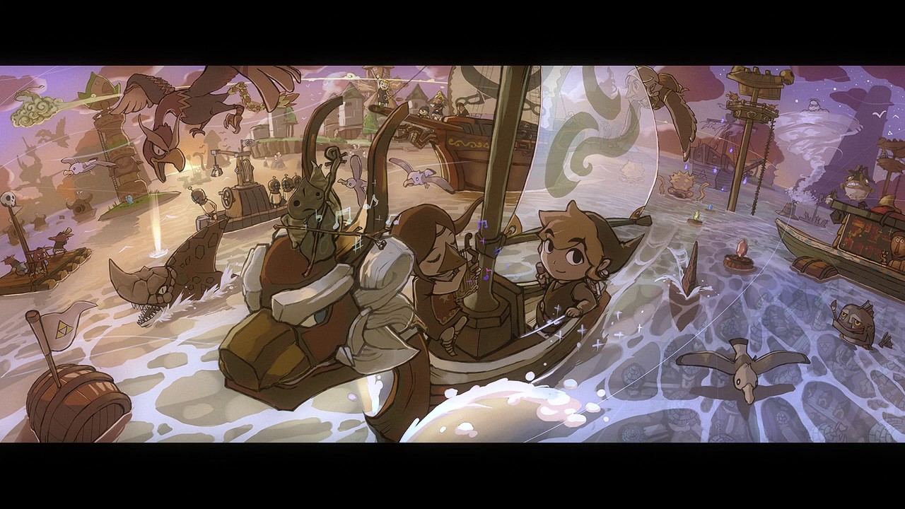 The Legend Of Zelda: The Wind Waker - HD Wallpaper 
