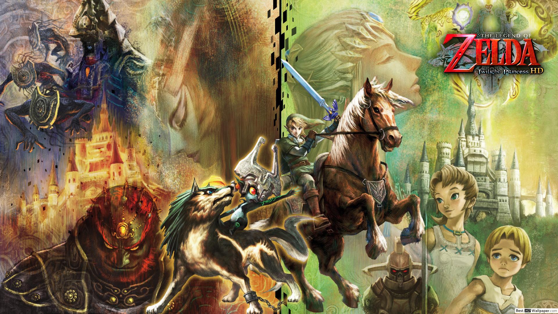 Legend Of Zelda Twilight Princess Desktop 19x1080 Wallpaper Teahub Io