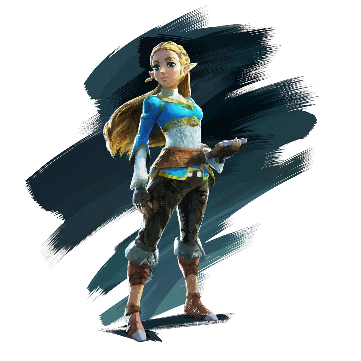 The Legend Of Zelda - Zelda Breath Of The Wild Zelda Art - HD Wallpaper 