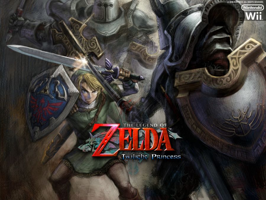 Legend Of Zelda Twilight Princess Official Art - HD Wallpaper 