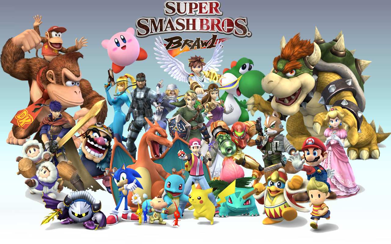 Super Smash Bros Brawl - HD Wallpaper 