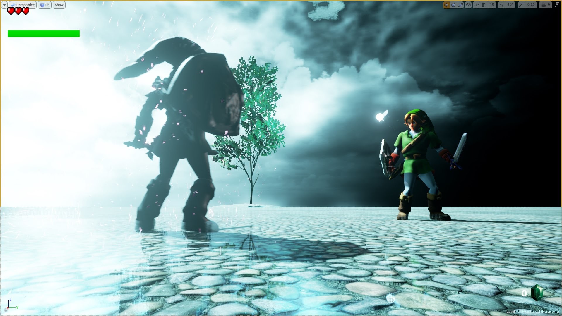 1920x1080, Unreal Engine 4 [4 - Dark Link Vs Regular Link - HD Wallpaper 