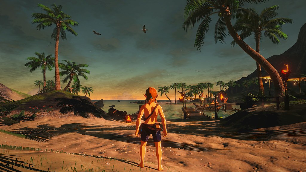 Botw Beach - HD Wallpaper 