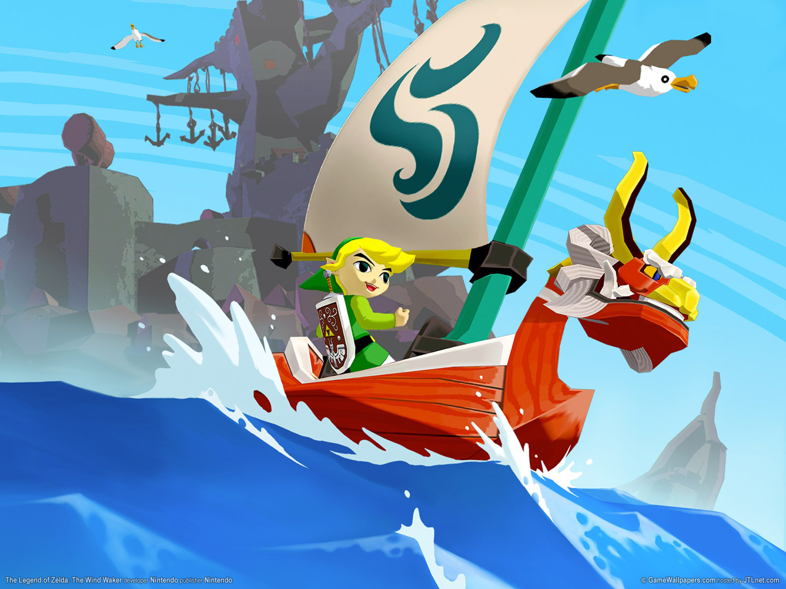 Legend Of Zelda The Wind Waker - HD Wallpaper 