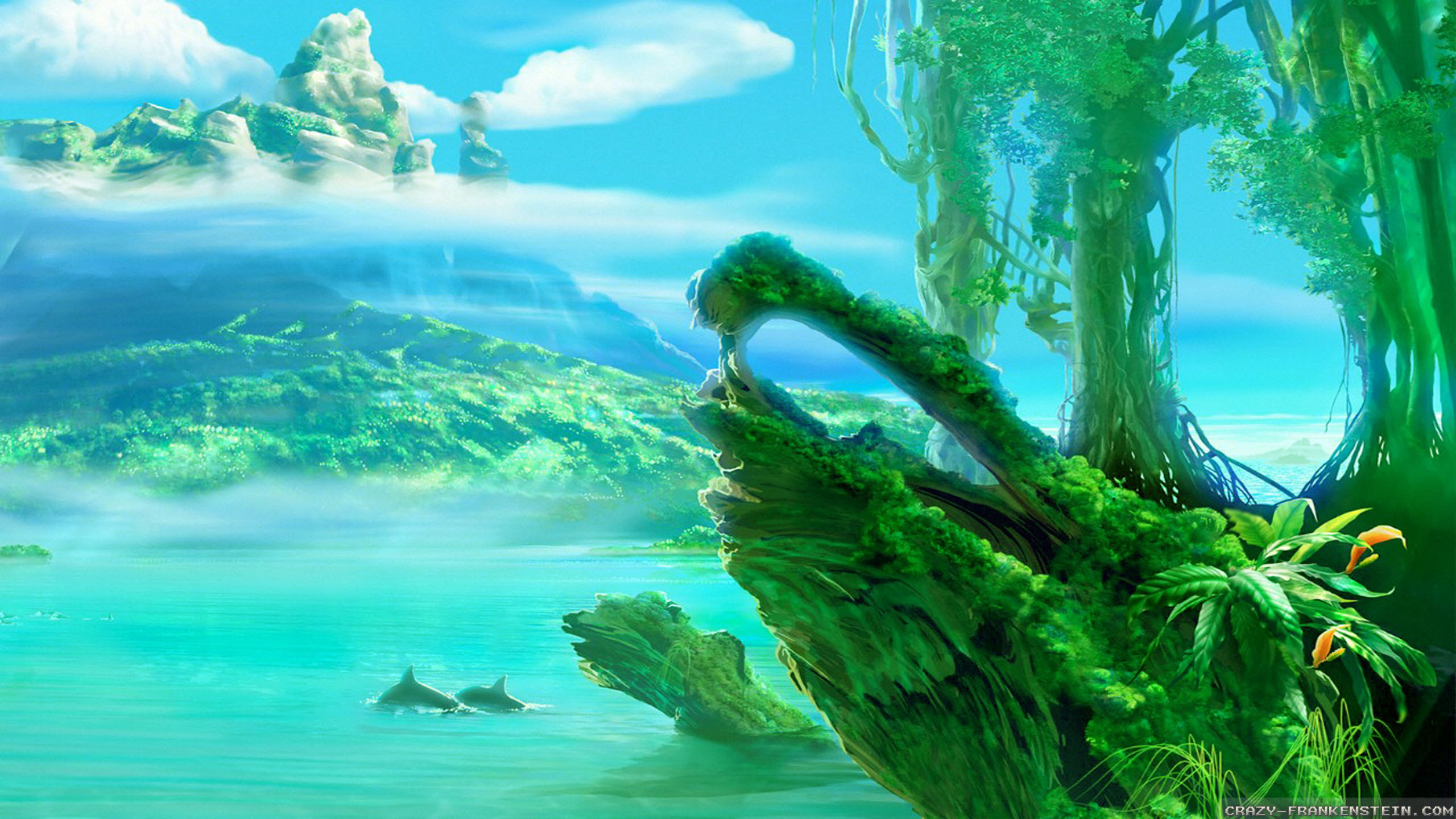 Magical Paradise - HD Wallpaper 