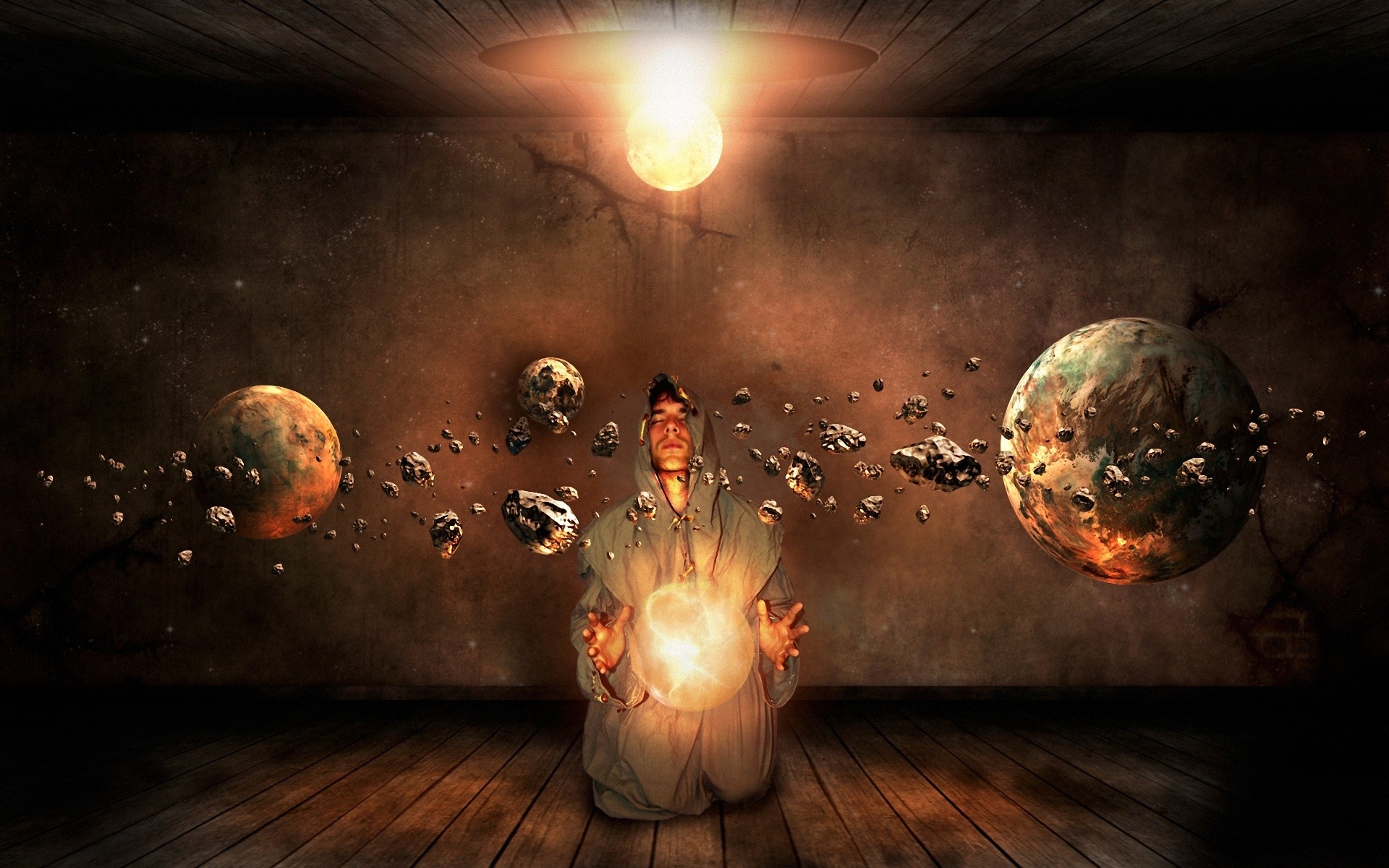 Earth Mage Fantasy Art - HD Wallpaper 