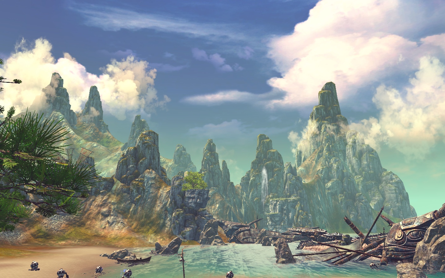 Bns Gold, Buy Bns Gold, Blade & Soul Gold, Blade And - Blade And Soul Scenery - HD Wallpaper 