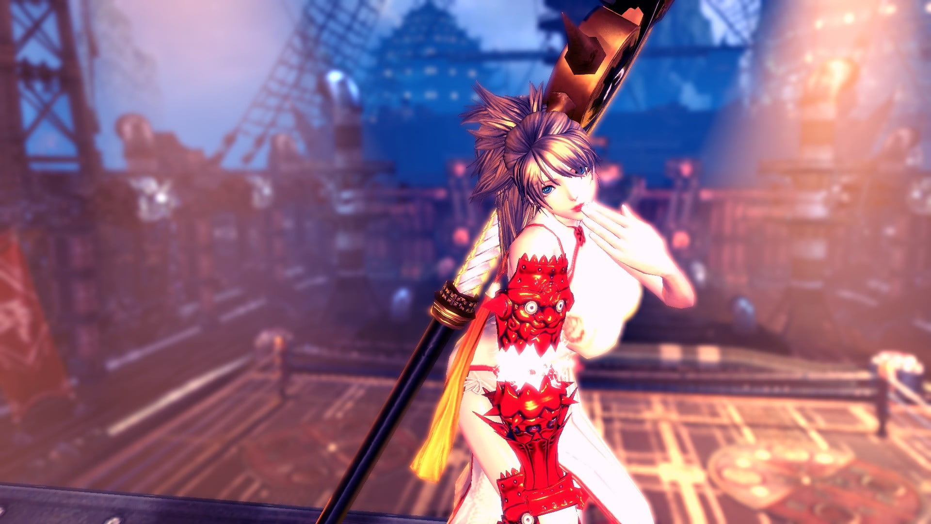 Blade And Soul White Archer - HD Wallpaper 