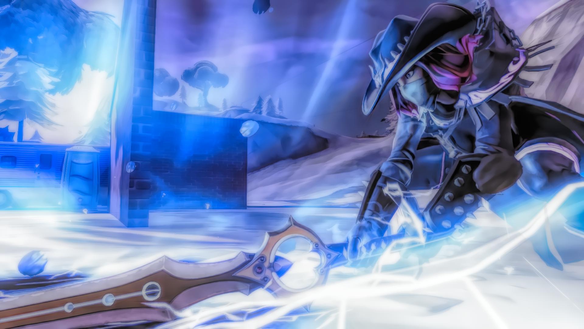 Fortnite Drift And Calamity Wallpapers Calamity Wallpaper Fortnite Fortnite Infinity Blade 1920x1080 Wallpaper Teahub Io