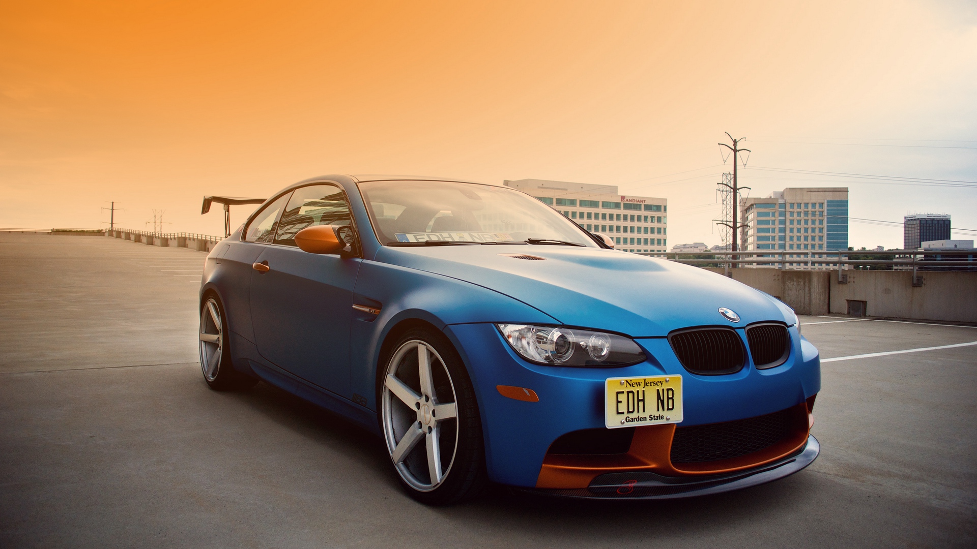 Hd Wallpaper Bmw E92 M3 Blue - Hd Car Night Pics Backgrounds - HD Wallpaper 