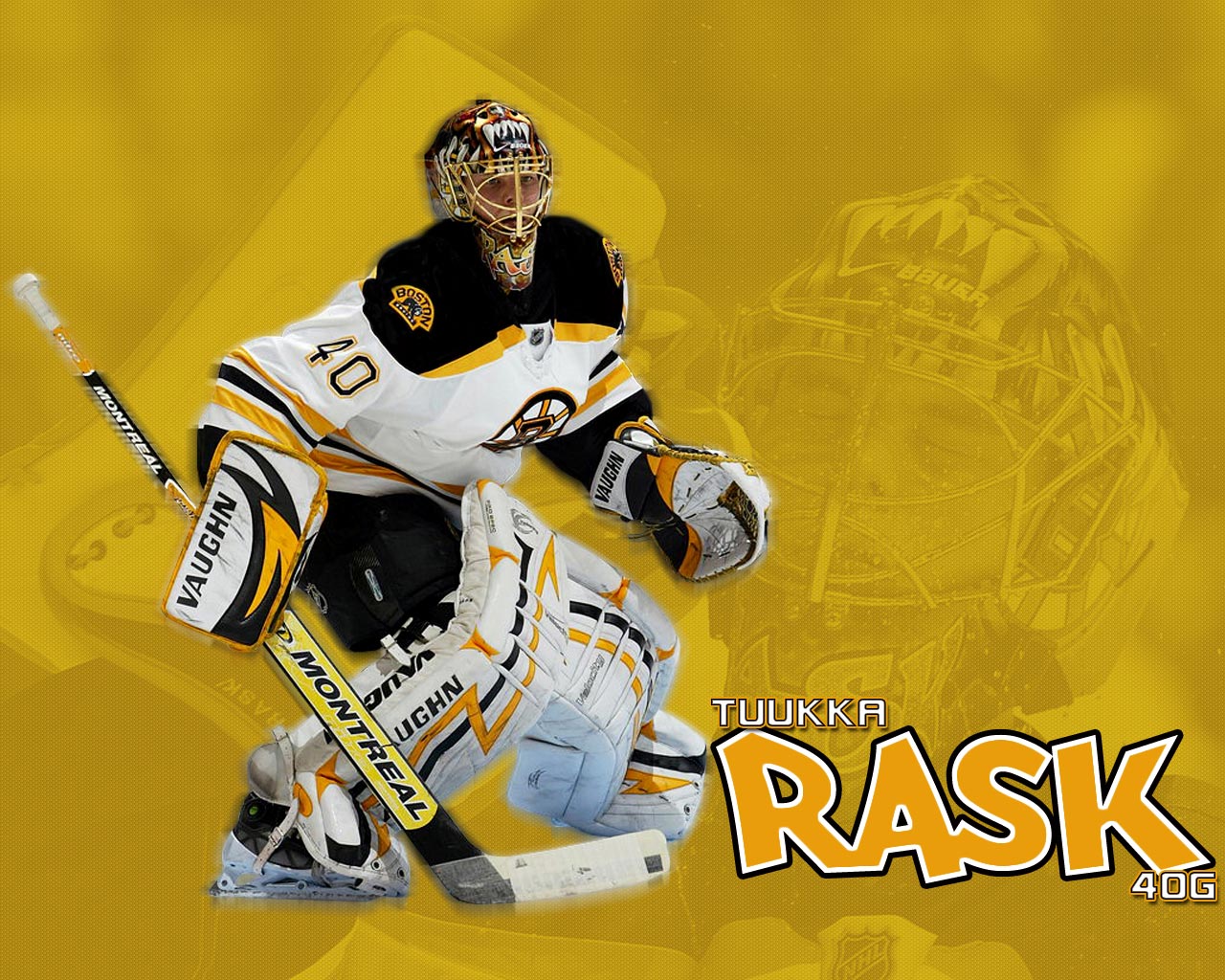 Tuukka Rask Bruins, Ice Hockey, Wallpaper - Boston Bruins - HD Wallpaper 