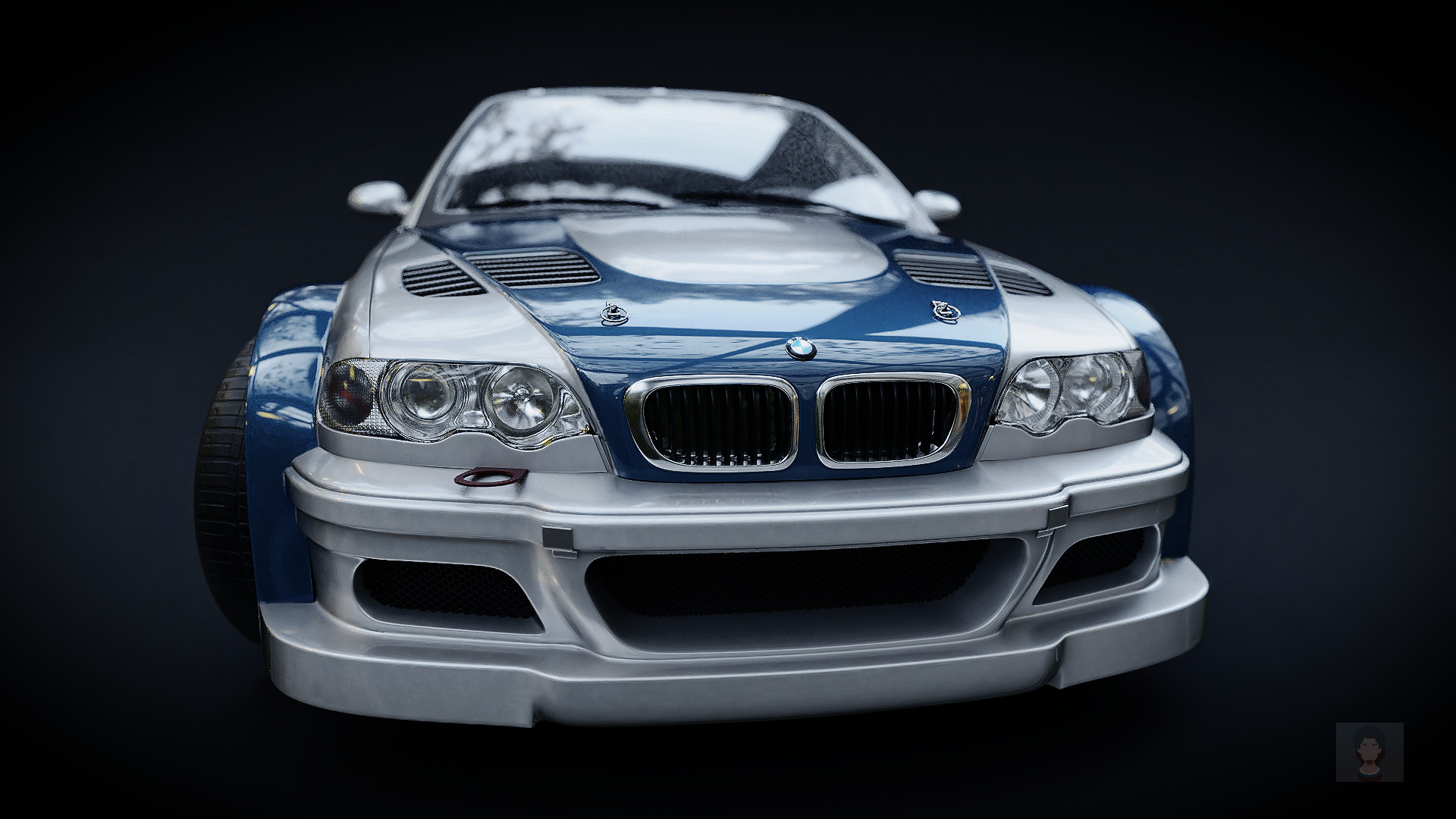 E46 M3 Gtr Bumper - HD Wallpaper 