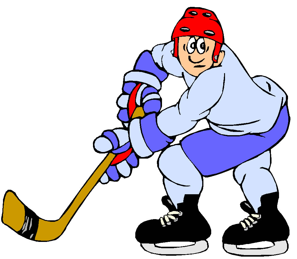 Hockey Clipart Black And White - Hockey Clipart - HD Wallpaper 