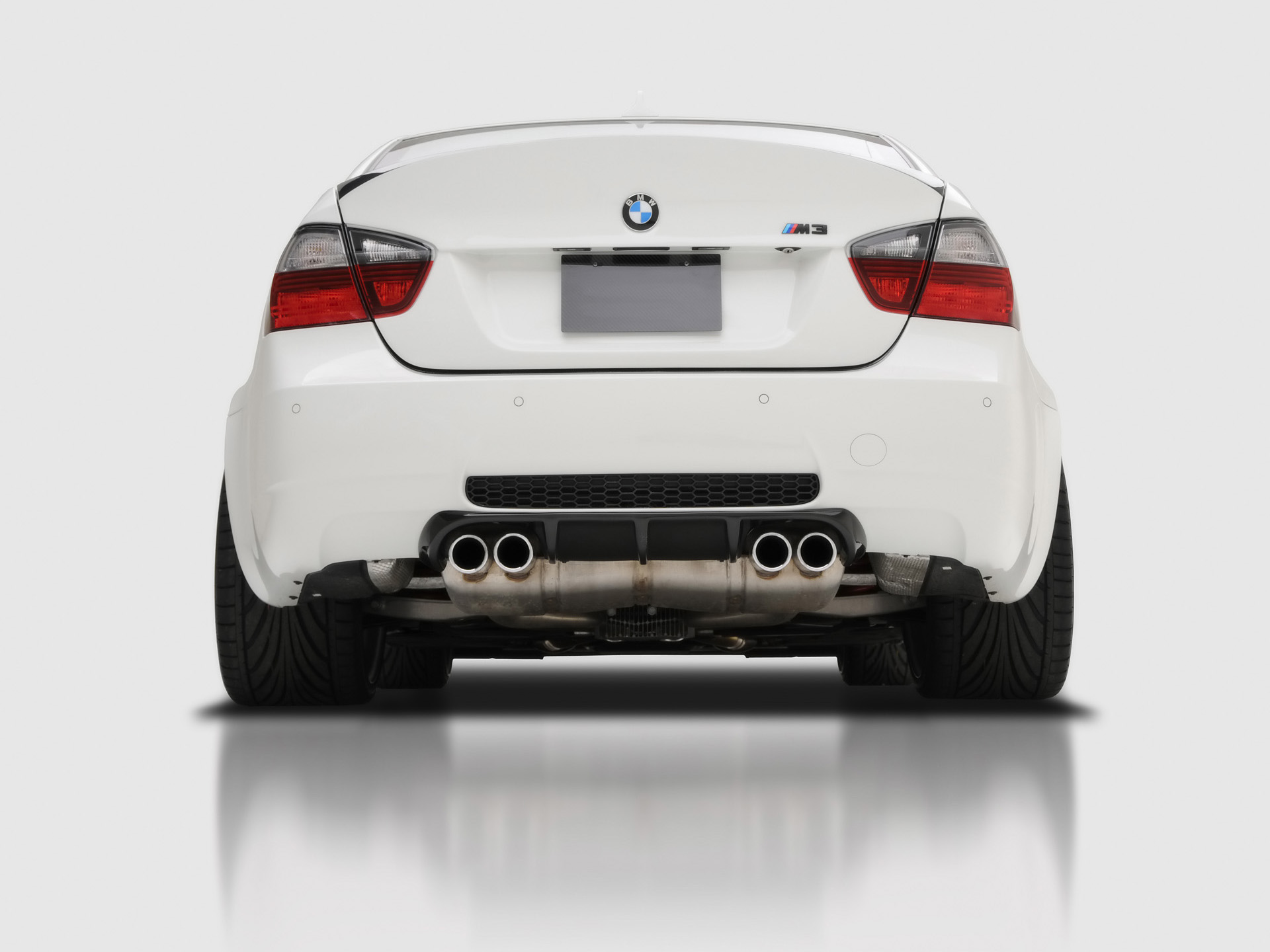 2009 Bmw M3 Rear - HD Wallpaper 