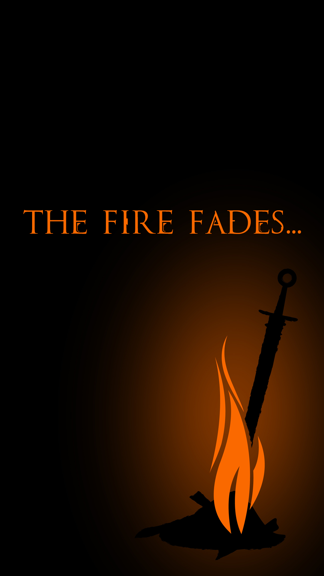 Dark Souls Iphone Wallpaper - Dark Souls Bonfire Wallpaper Phone - HD Wallpaper 