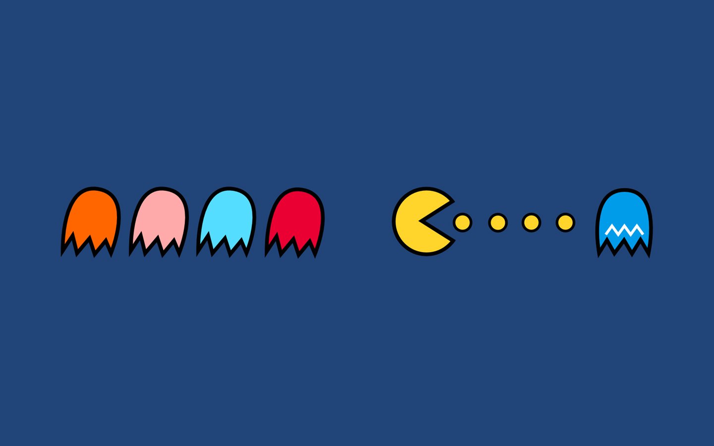 130 Pac-man Hd Wallpapers - HD Wallpaper 