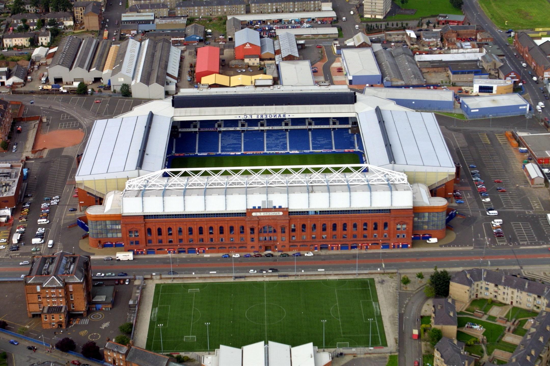 Ibrox Stadium Glasgow Rangers 2 Soccer Hd Wallpaper - HD Wallpaper 