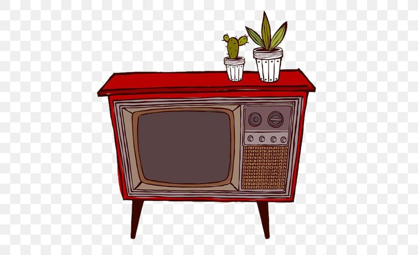 Template Wallpaper, Png, 500x500px, Template, Furniture, - Retro Old Tv Transparent Background - HD Wallpaper 