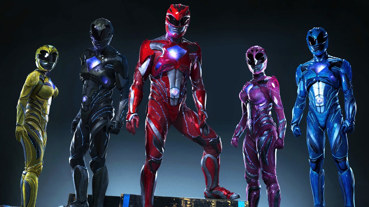 Power Rangers Iron Man Suit - HD Wallpaper 