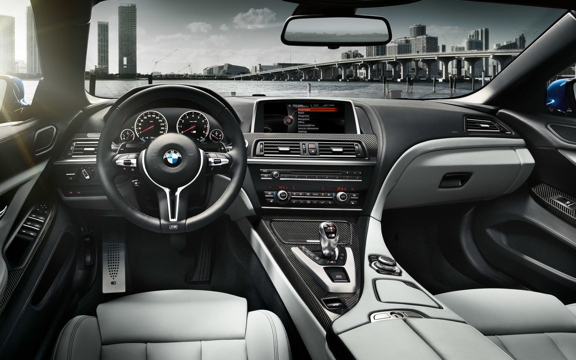 1920x1200, Bmw M6 Wallpaper Hd - Bmw M6 F13 Interior - HD Wallpaper 
