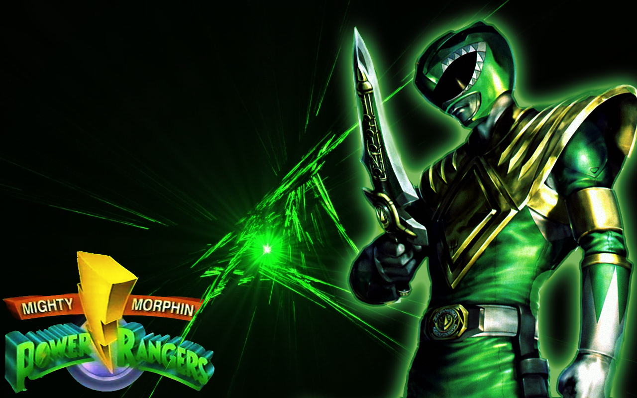 Green Power Ranger Background - HD Wallpaper 