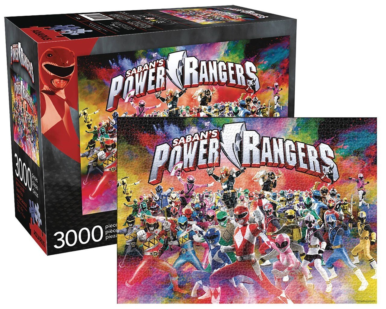 Power Rangers Puzzle - HD Wallpaper 