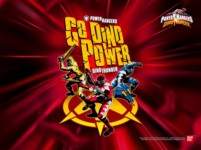 Power Rangers Dino Thunder - Power Rangers Dino Trovão - HD Wallpaper 