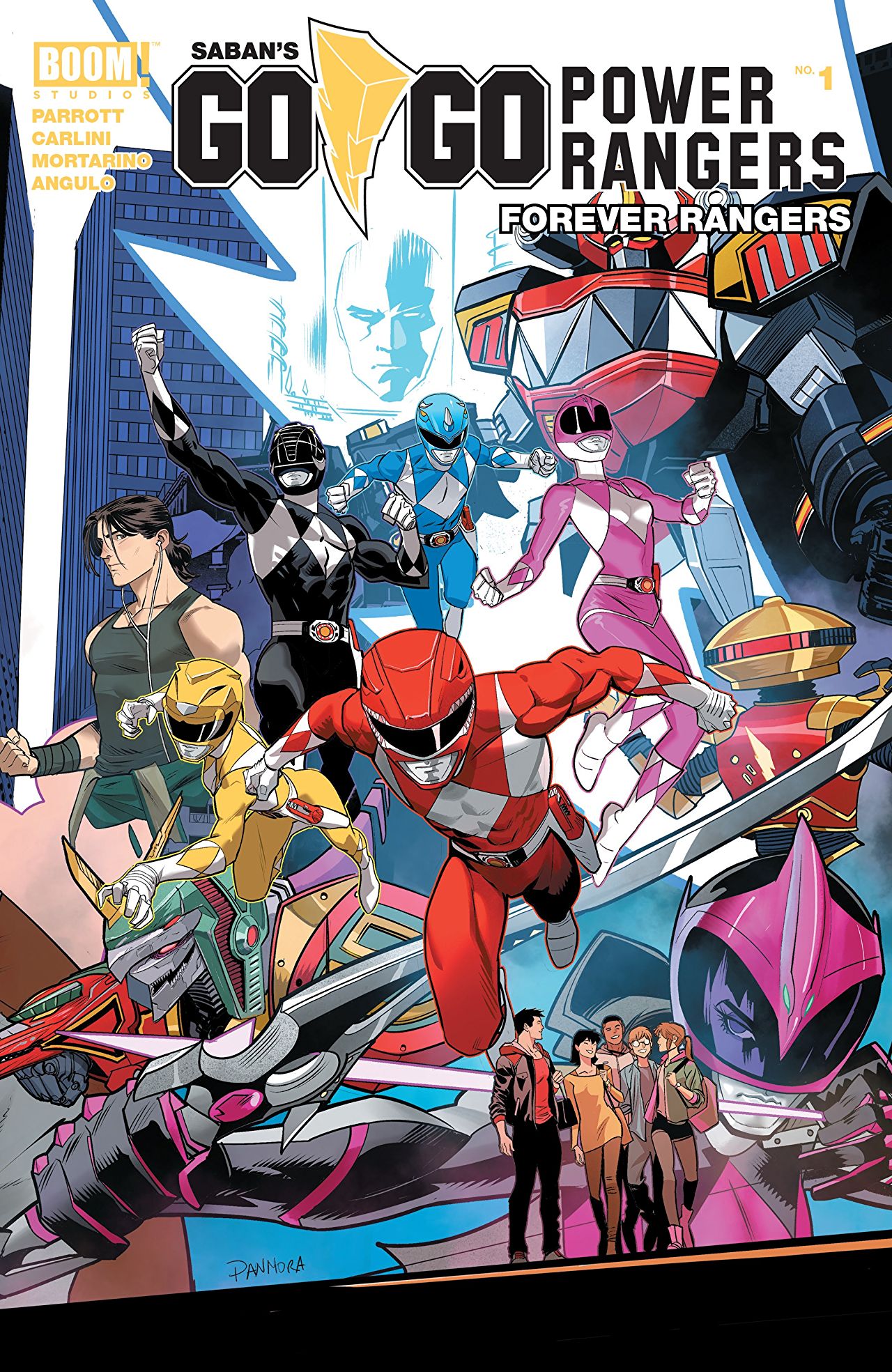 Saban S Go Go Power Rangers Forever Rangers - Go Go Power Rangers Boom Studios - HD Wallpaper 