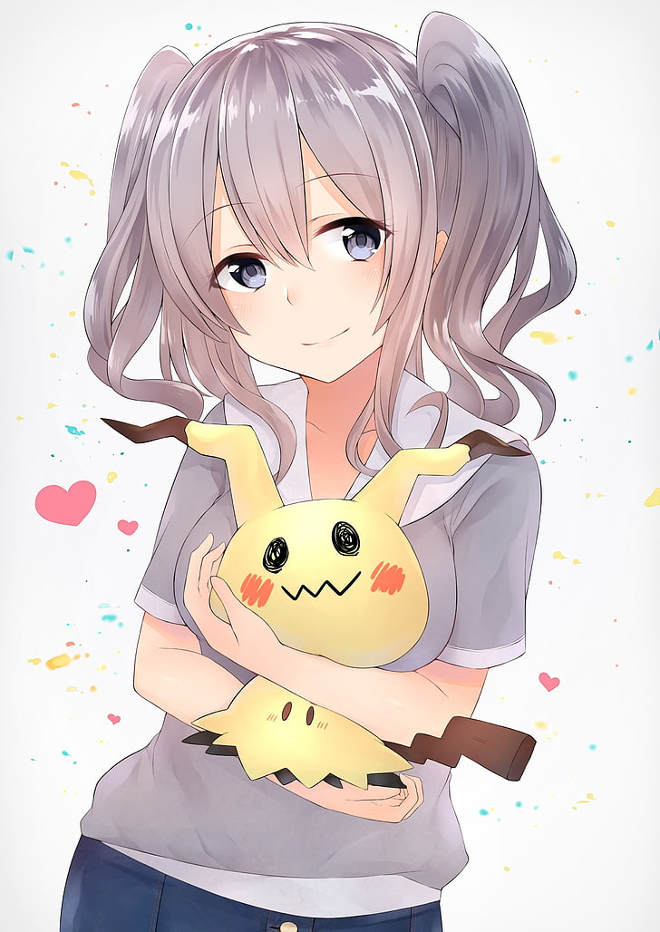 Female Anime Character, Anime Girls, Pokémon, Kantai - HD Wallpaper 