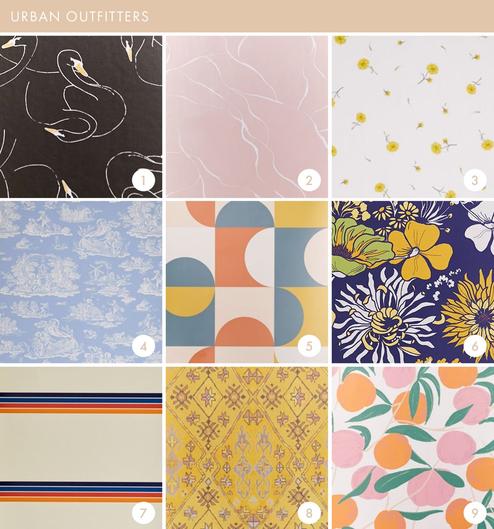 Emily Henderson Online Wallpaper Roundup Urban Outfitters - Motif - HD Wallpaper 