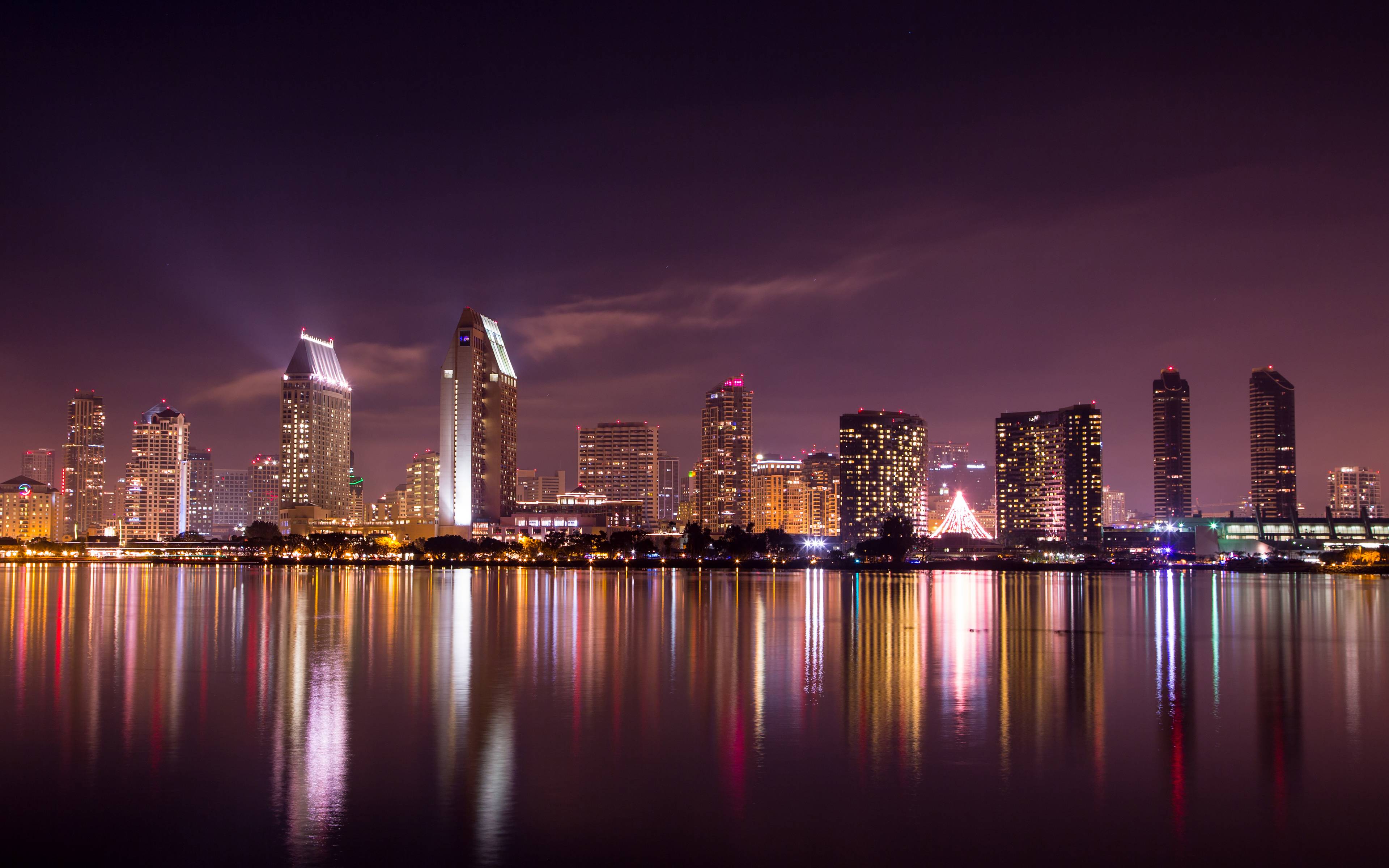 San Diego Skyline Wallpapers - San Diego Backgrounds - HD Wallpaper 