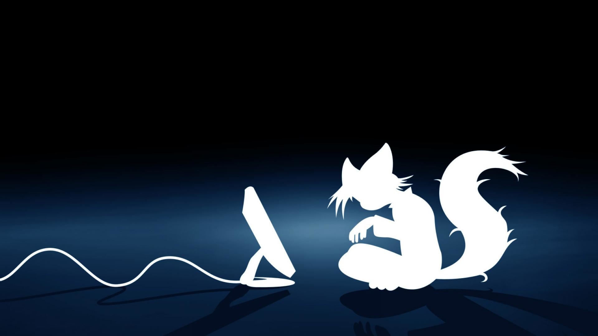 Furry Wallpaper Black 1920x1080 Wallpaper Teahub Io