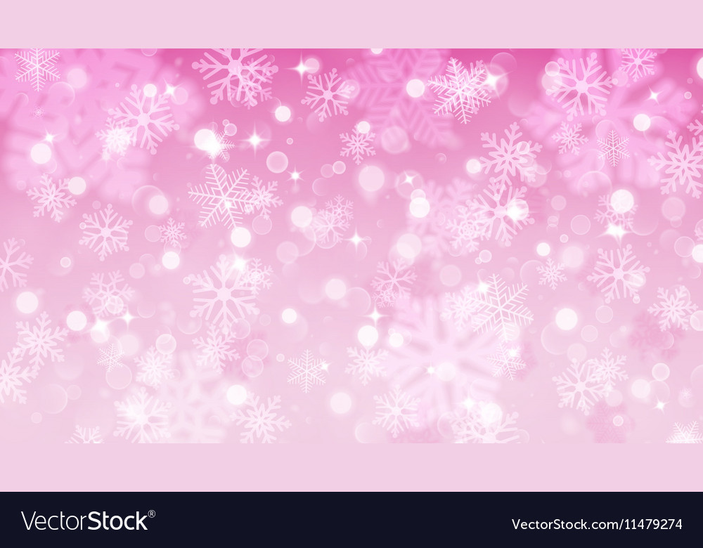 Pink Xmas Back Ground - HD Wallpaper 