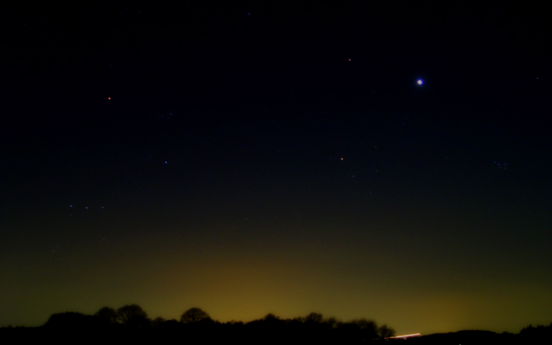 Night Sky - HD Wallpaper 