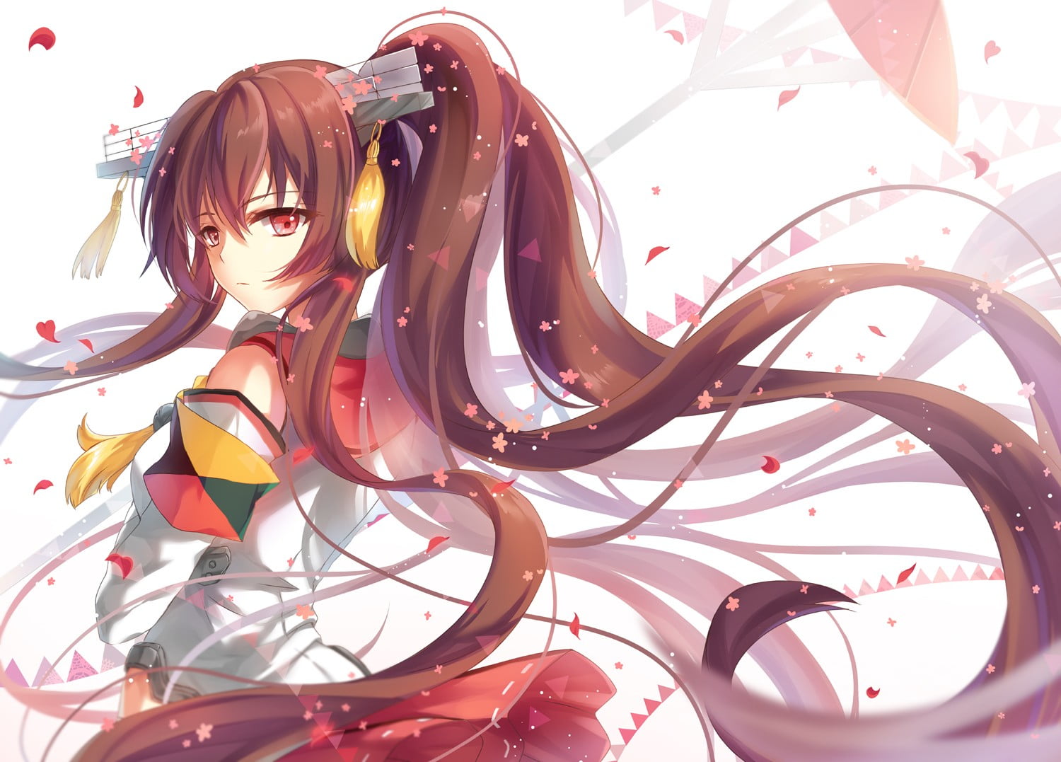 Kantai Collection Yamato Art - HD Wallpaper 