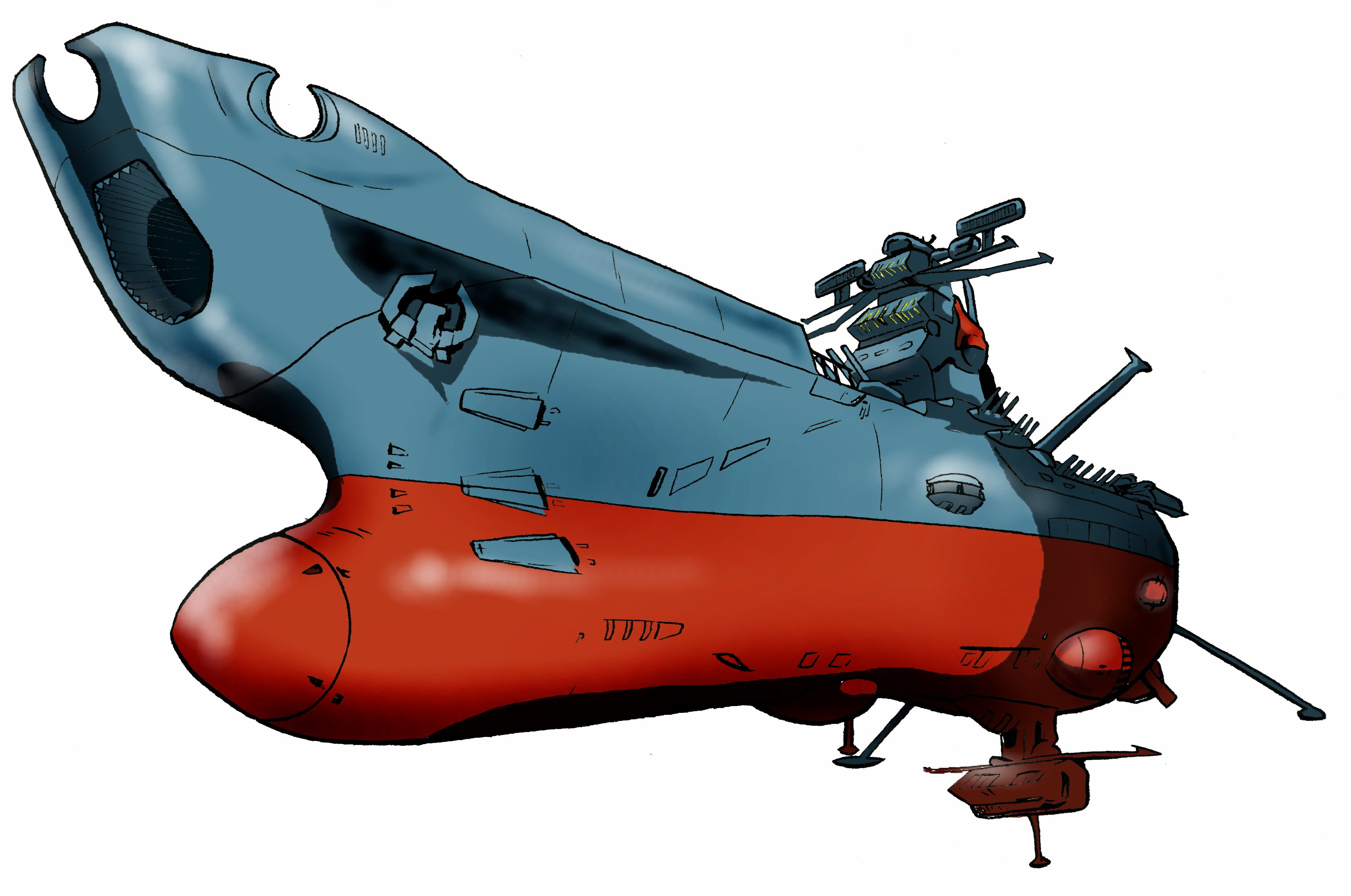 Space Battleship Yamato Png - HD Wallpaper 
