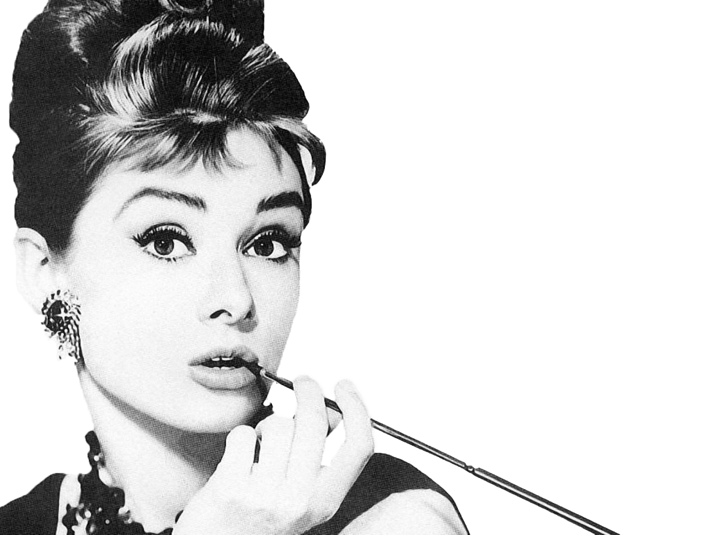 Audrey Hepburn Breakfast At Tiffany S Holly Golightly - Breakfast At Tiffany's Audrey Hepburn Portraits - HD Wallpaper 