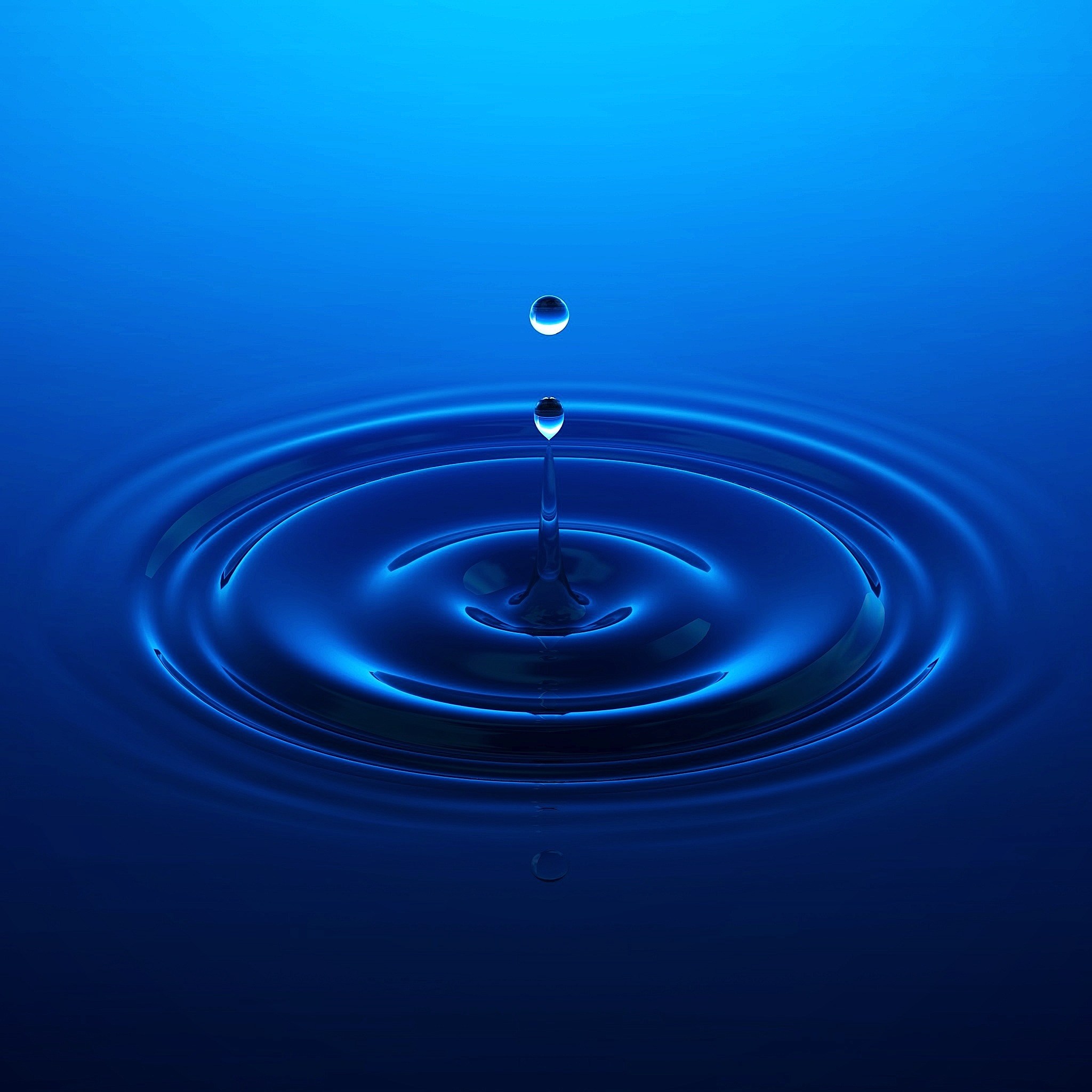 Free Live Wallpaper For Ipad - Water Drop - HD Wallpaper 