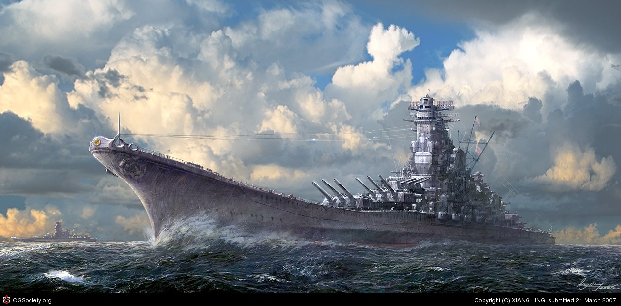 Yamato Only Got Rekt By Planes Because It Had No Escort - HD Wallpaper 