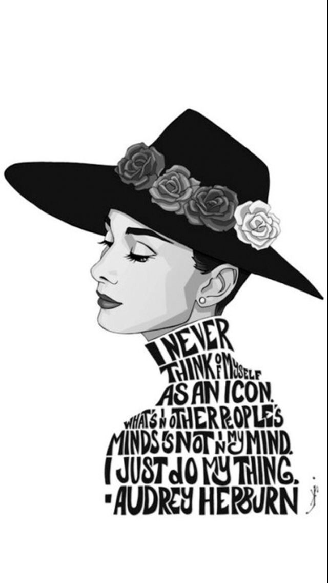 Audrey Hepburn, Quotes, And Audrey Image - Audrey Hepburn I Just Do My Own Thing - HD Wallpaper 