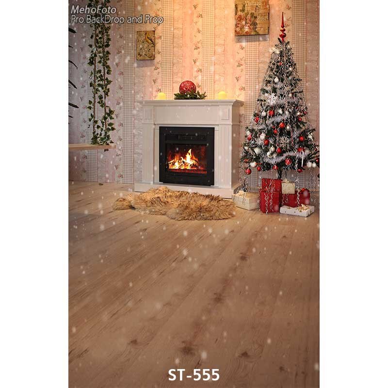 Camino Con Albero Di Natale - HD Wallpaper 