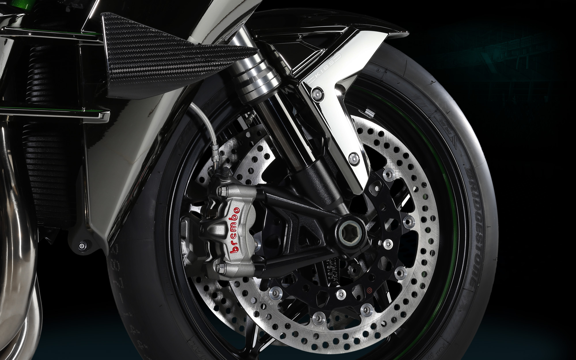 Kawasaki Ninja H2r - Kawasaki Ninja H2r Brake - HD Wallpaper 