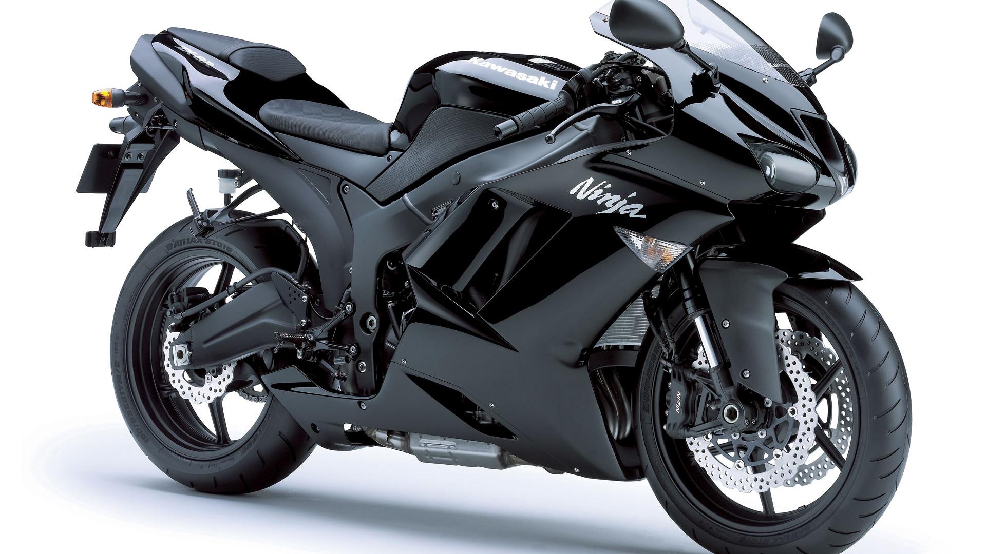 Black Kawasaki Ninja - HD Wallpaper 