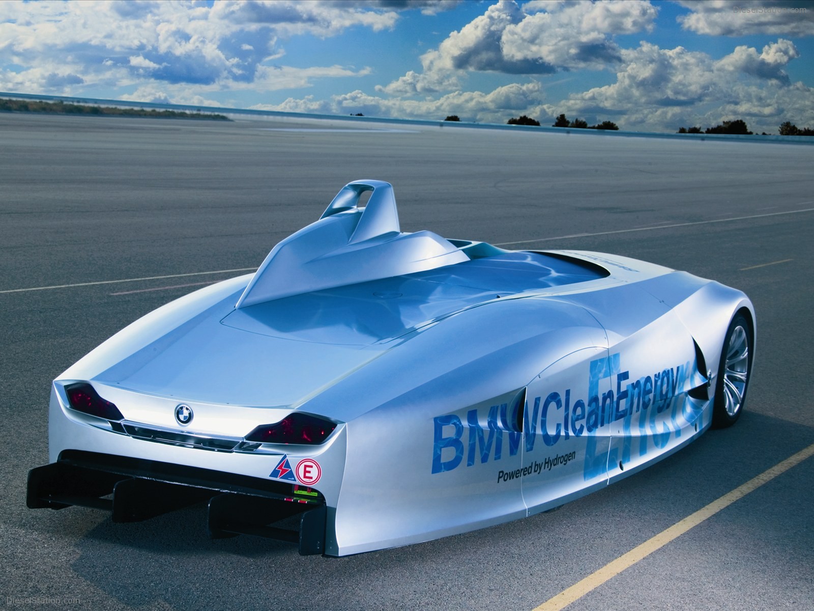 Bmw H2r Hydrogen Racecar - Bmw Hydrogen Race Car - HD Wallpaper 