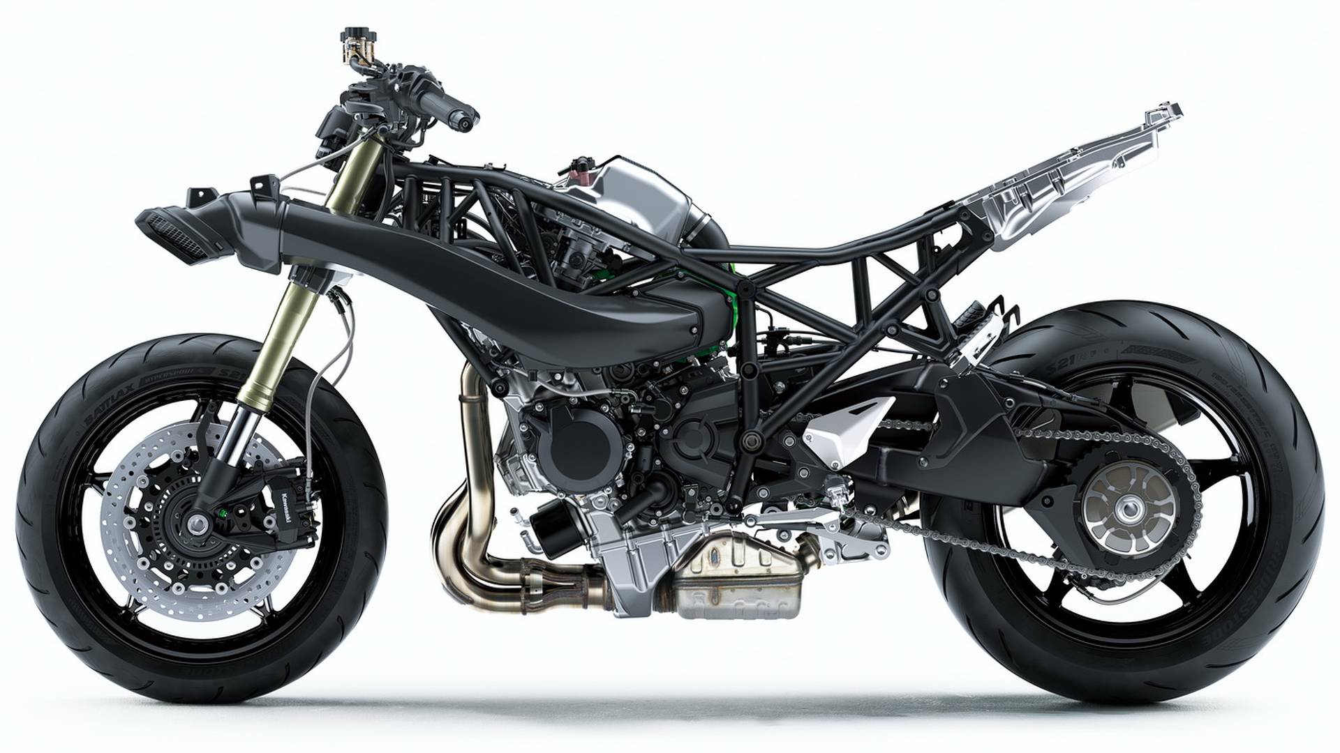 Kawasaki Ninja H2 Sx Frame - HD Wallpaper 