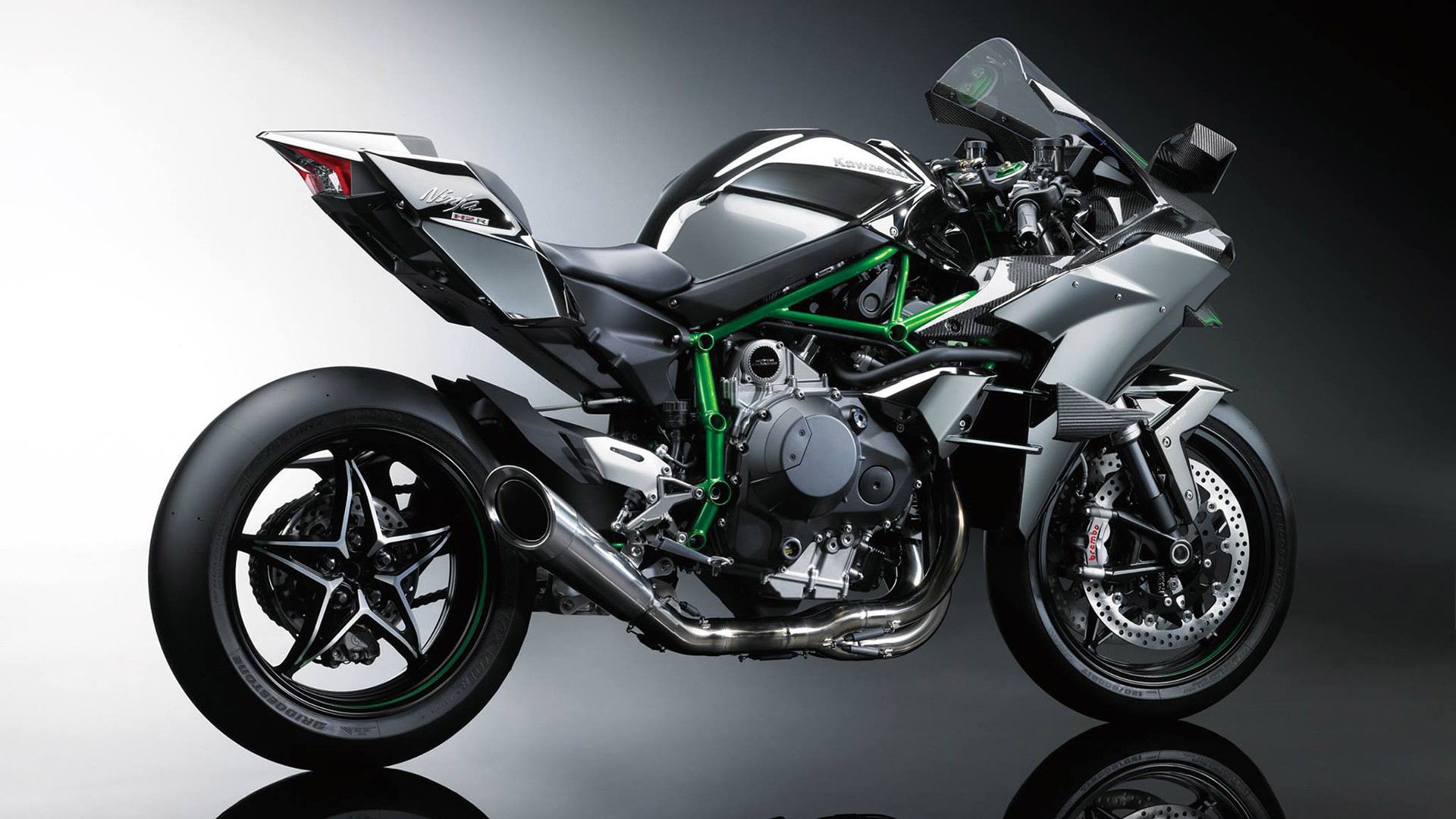 2015 Kawasaki Ninja H2r Supercharged Wallpaper - Hd Kawasaki Ninja H2r - HD Wallpaper 