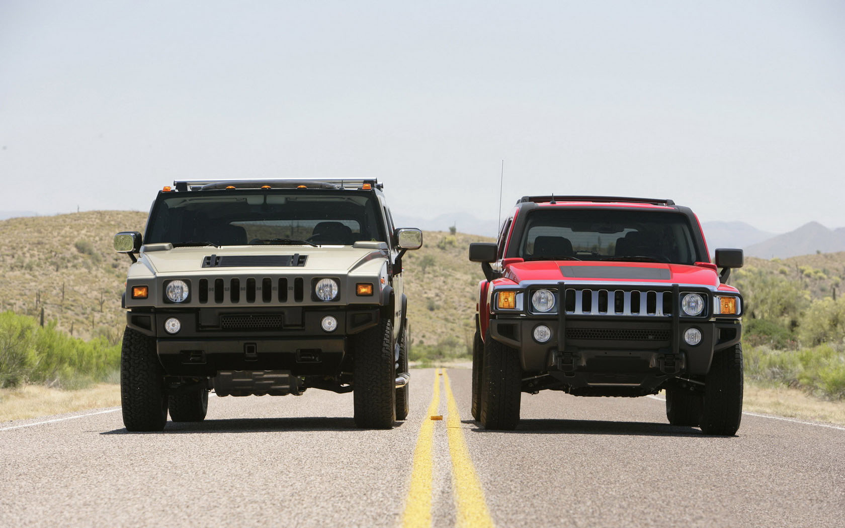 Hummer H2 And H3 Suvs Factory Direct - 1680x1050 Wallpaper 