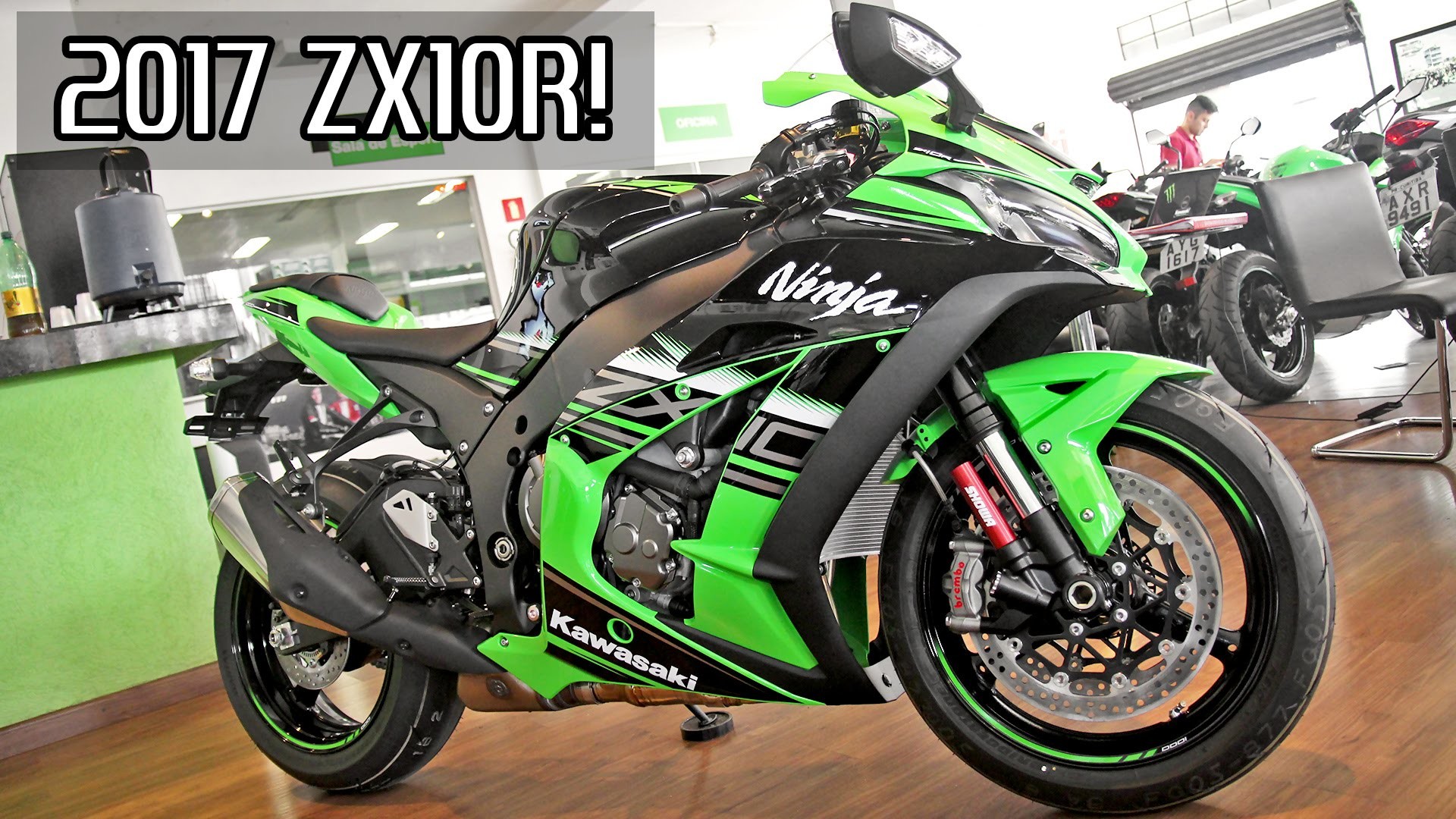 2017 Kawasaki Ninja Zx10r - HD Wallpaper 