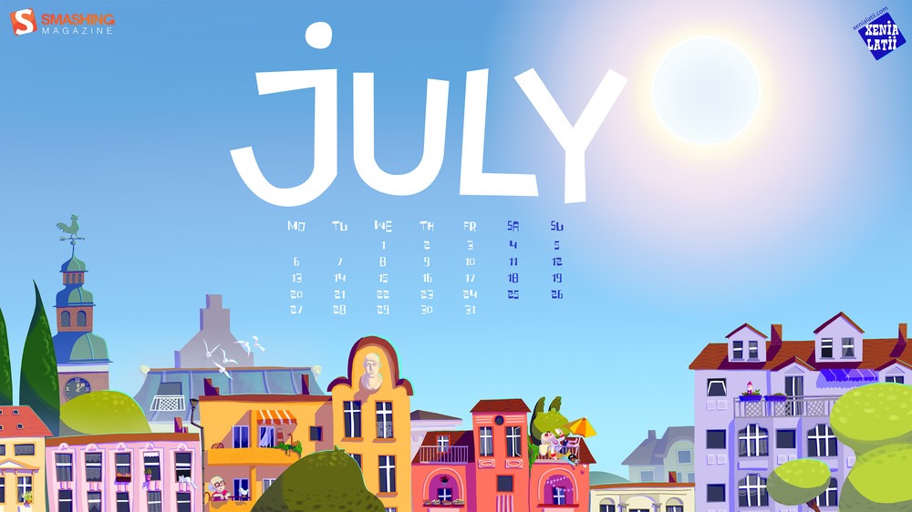 Summer July - HD Wallpaper 